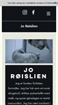 Mobile Screenshot of joroislien.no